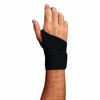 Proflex By Ergodyne Wrist Wrap Support Thumb Loop, Neoprene, Black 425